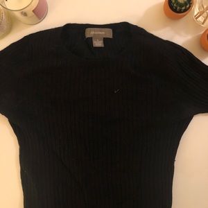 BLACK CASHMERE SWEATER